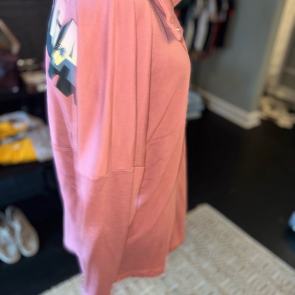 PINK Victoria's Secret Pink Las Vegas Quarter Button Up Sweatshirt - Picture 9 of 11